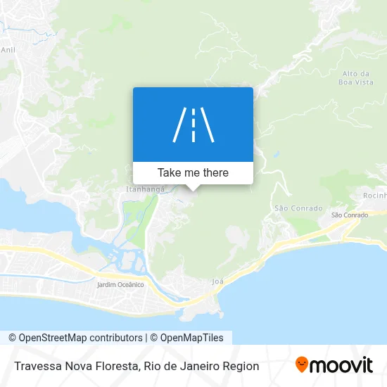 Travessa Nova Floresta map