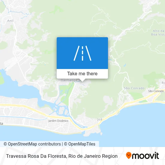 Travessa Rosa Da Floresta map