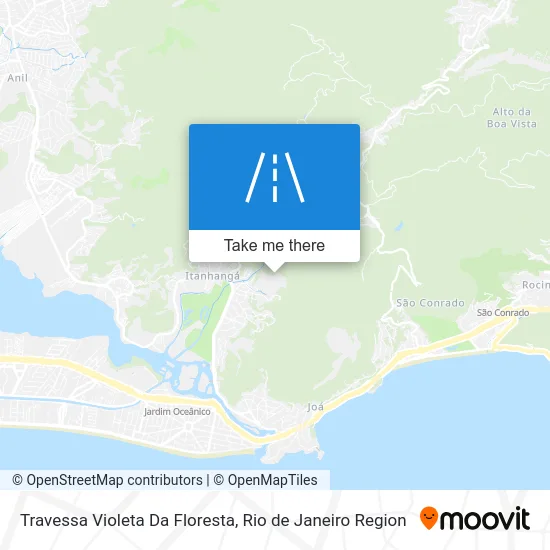 Travessa Violeta Da Floresta map