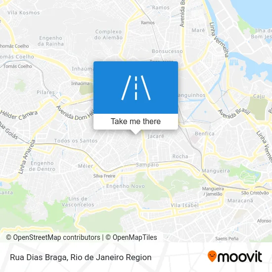 Rua Dias Braga map