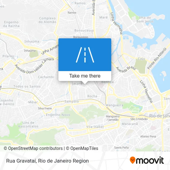 Rua Gravataí map
