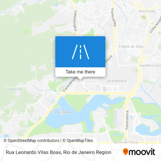 Rua Leonardo Vilas Boas map