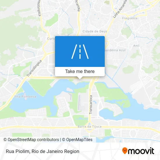Rua Piolim map