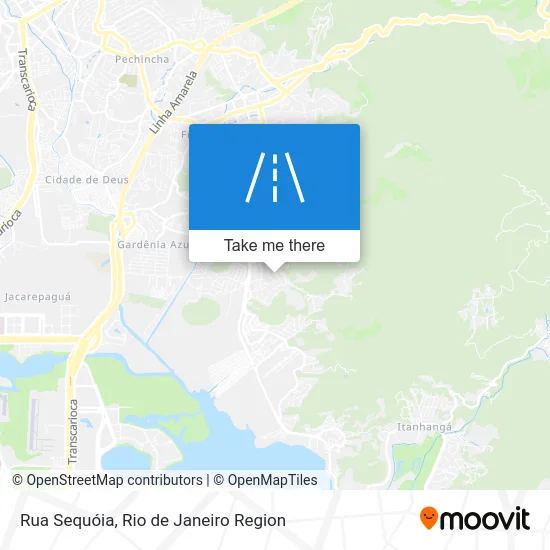 Rua Sequóia map
