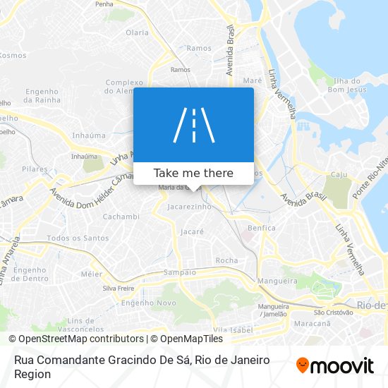 Mapa Rua Comandante Gracindo De Sá