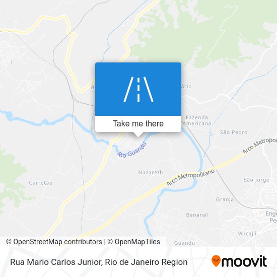 Rua Mario Carlos Junior map