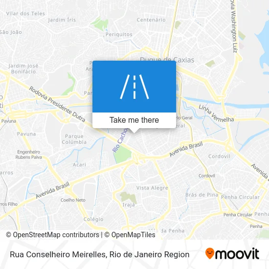 Rua Conselheiro Meirelles map