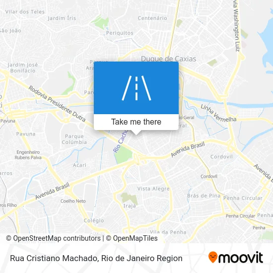 Rua Cristiano Machado map