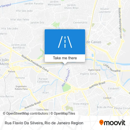 Rua Flavio Da Silveira map