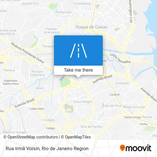 Rua Irmã Voisin map