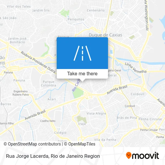 Rua Jorge Lacerda map