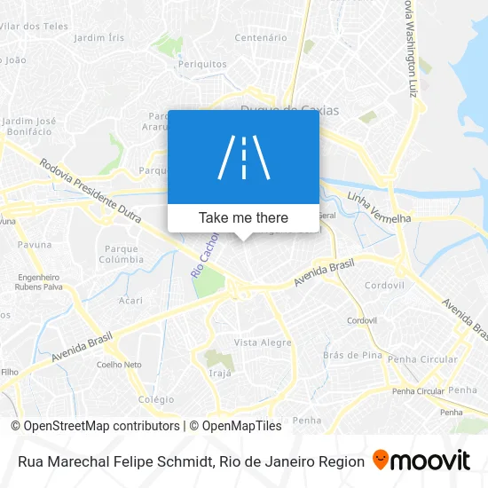 Rua Marechal Felipe Schmidt map