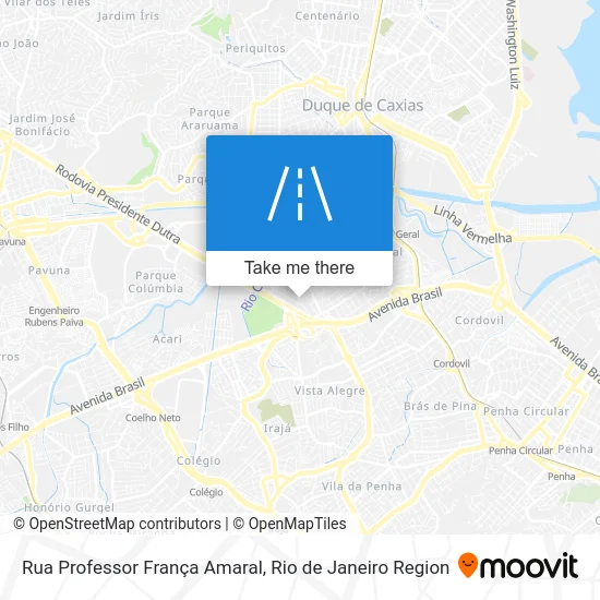 Rua Professor França Amaral map