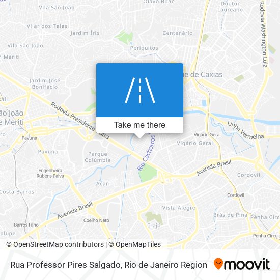 Rua Professor Pires Salgado map