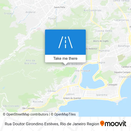 Rua Doutor Girondino Estêves map