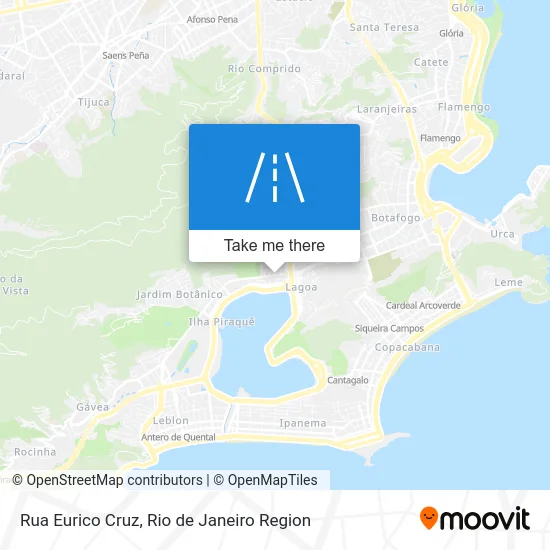Rua Eurico Cruz map