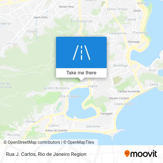 Rua J. Carlos map