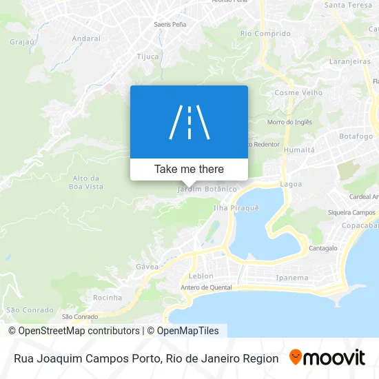 Rua Joaquim Campos Porto map
