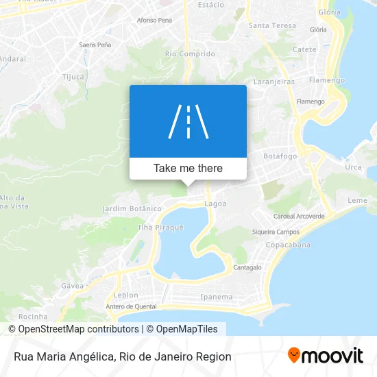 Rua Maria Angélica map
