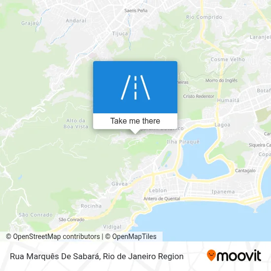 Rua Marquês De Sabará map