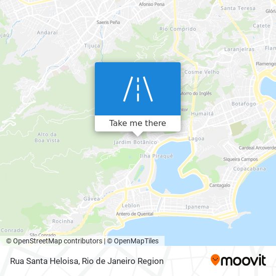 Rua Santa Heloisa map