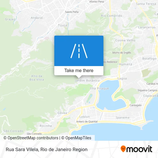 Rua Sara Vilela map