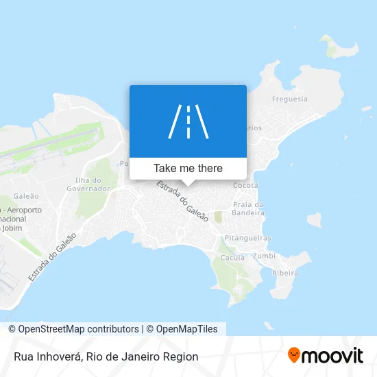 Rua Inhoverá map