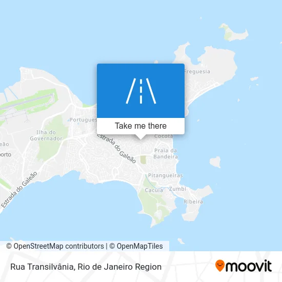 Rua Transilvânia map