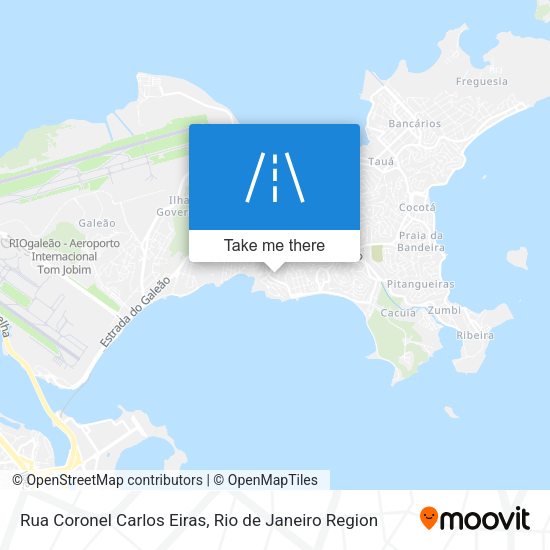 Rua Coronel Carlos Eiras map