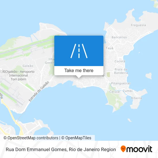 Rua Dom Emmanuel Gomes map