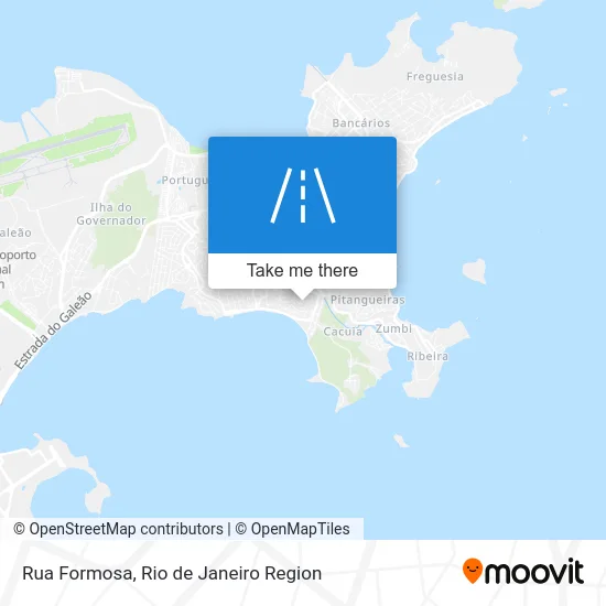 Rua Formosa map
