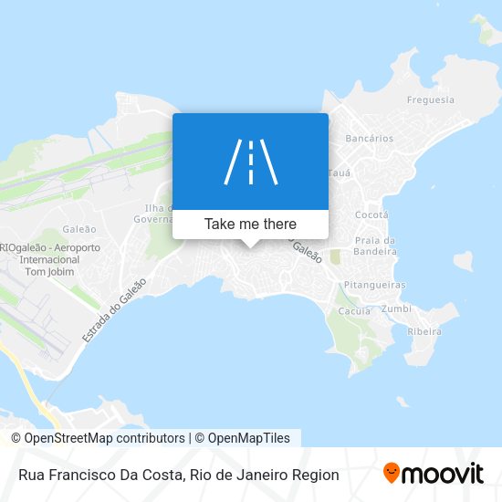 Rua Francisco Da Costa map