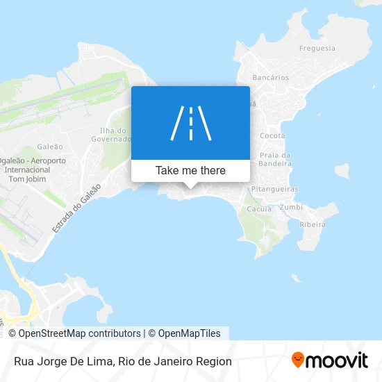 Rua Jorge De Lima map