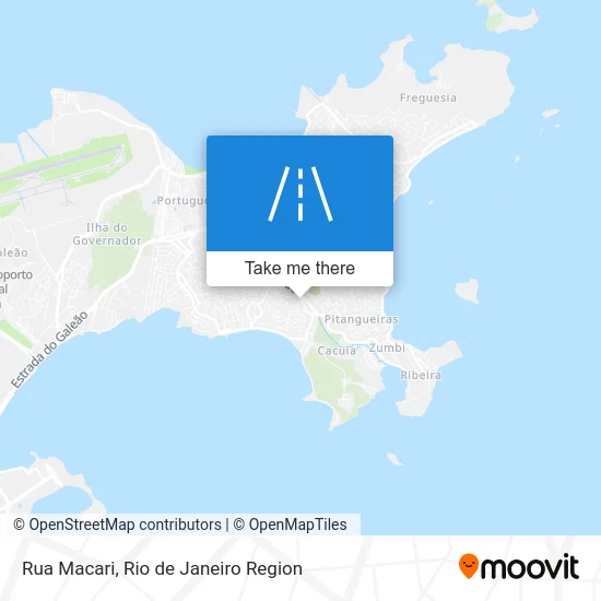 Rua Macari map