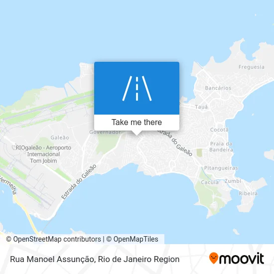 Rua Manoel Assunção map