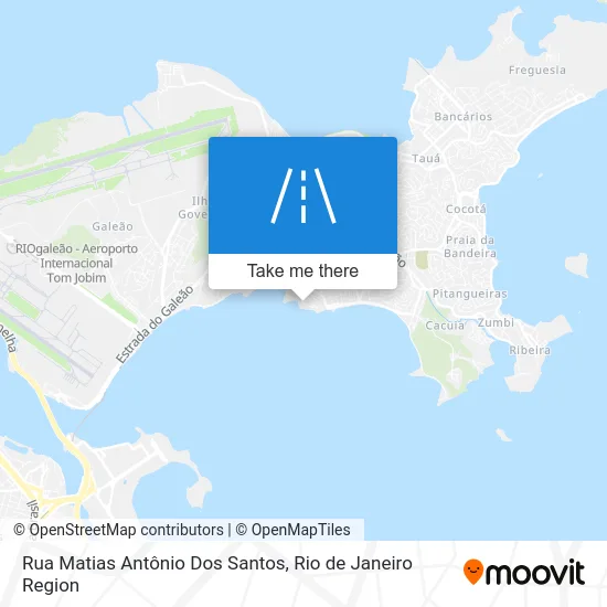 Rua Matias Antônio Dos Santos map