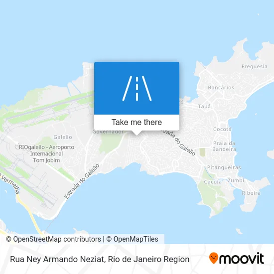 Rua Ney Armando Neziat map