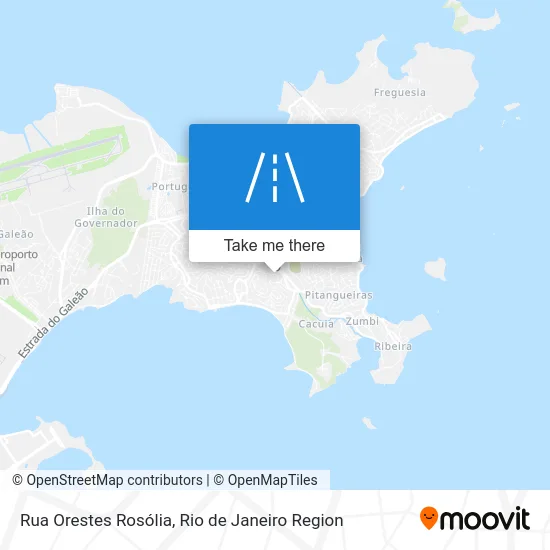 Rua Orestes Rosólia map