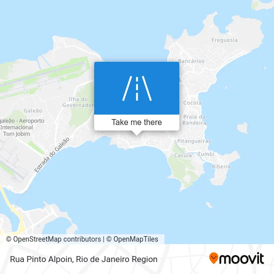 Rua Pinto Alpoin map