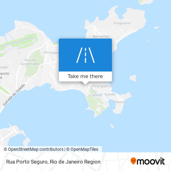 Rua Porto Seguro map