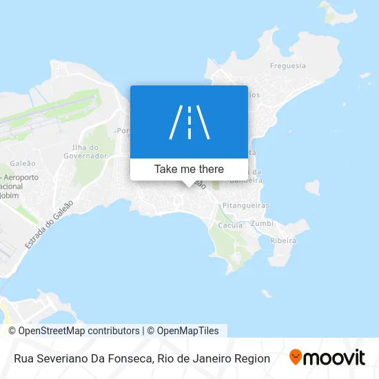 Rua Severiano Da Fonseca map