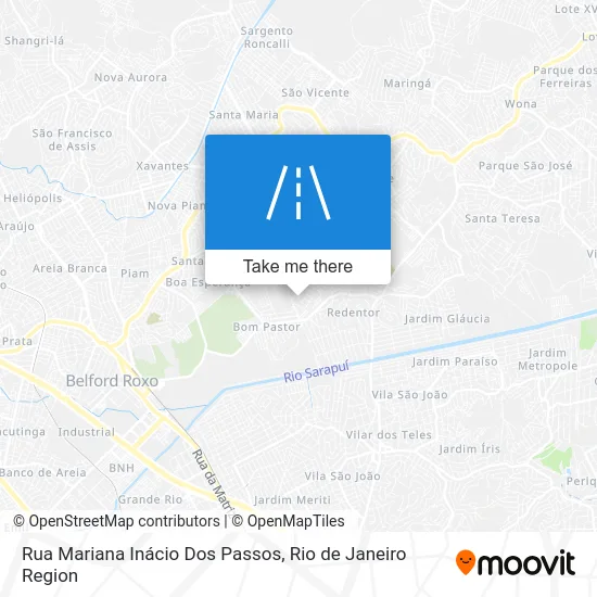 Rua Mariana Inácio Dos Passos map