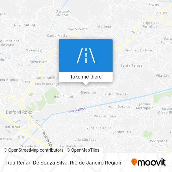 Rua Renan De Souza Silva map
