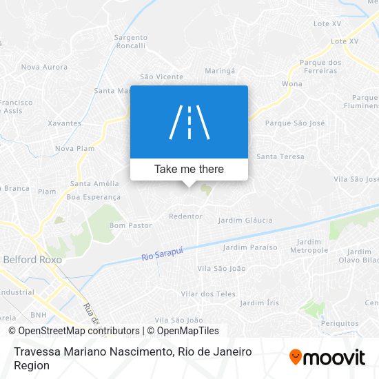 Travessa Mariano Nascimento map