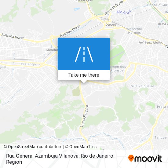 Rua General Azambuja Vilanova map