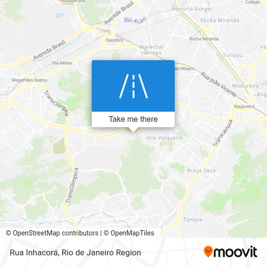 Rua Inhacorá map