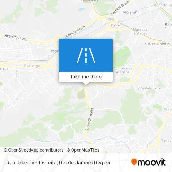 Rua Joaquim Ferreira map