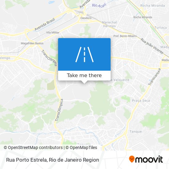 Rua Porto Estrela map