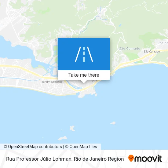 Rua Professor Júlio Lohman map