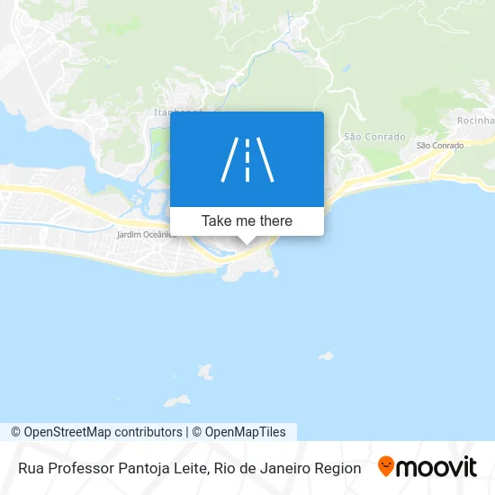 Rua Professor Pantoja Leite map